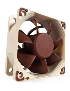 NOCTUA VENTILADOR CAJA NF-A6X25 PWM, 60MM FAN, 60X60X25MM, 12V, 3000RPM/2300RPM/550RPM, 19,3 DB(A), 29,2 M3/H, 2,18 MM H2O, 4 PI