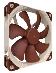 NOCTUA VENTILADOR CAJA NF-A14 PWM, 140MM FAN, 140X140X25MM, 12V, 1500RPM/1200RPM/300RPM, 24,6 DB(A), 140,2 M3/H, 2,08 MM H2O, 4 