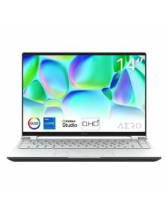 GIGABYTE PORTATIL AERO 14 OLED BMF-H2ESBB3SH,i7-13620H,32GB DDR5,SSD 512GB,14.0" THIN BEZEL 2.8K QHD+,RTX4050/6GB,W11HOME