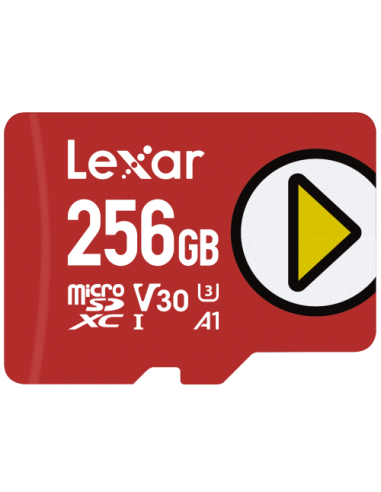 Lexar PLAY microSDXC UHS-I Card 256 GB Clase 10