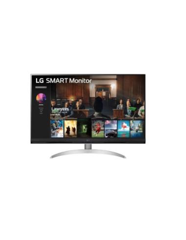 LG MONITOR (32SQ700S-W) // 32" // SMART 4K UHD CON WEBOS // 3840 X 2160 - 16:9 - 60HZ - 5MS