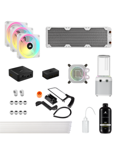 Corsair XH405i Procesador Kit de refrigeración líquida Blanco