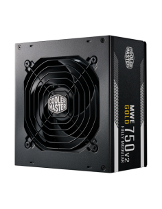 Cooler Master MWE Gold 750 V2 ATX 3.0 Ready unidad de fuente de alimentación 750 W 24-pin ATX Negro