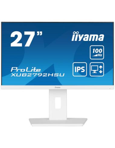 iiyama ProLite XUB2792HSU-W6 LED display 68,6 cm (27") 1920 x 1080 Pixeles Full HD Blanco