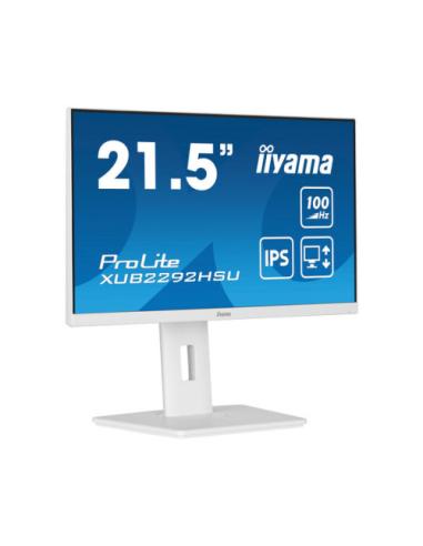 MONITOR IIYAMA 21.5"/1920 x 1080/100Hz /2.1MPX/250CD/FHD/16:9/HDMI/IPSLED/BLANCO