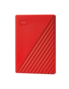 Western Digital My Passport disco duro externo 4000 GB Rojo