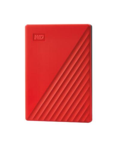 Western Digital My Passport disco duro externo 4000 GB Rojo