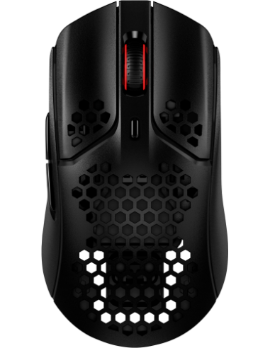 HyperX Ratón Pulsefire Haste - Ratón inalámbrico gaming (negro)