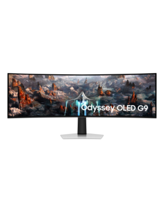 Samsung Odyssey LS49CG934SUXEN pantalla para PC 124,5 cm (49") 5120 x 1440 Pixeles DQHD OLED Plata