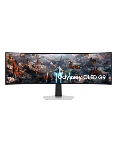 Samsung Odyssey LS49CG934SUXEN pantalla para PC 124,5 cm (49") 5120 x 1440 Pixeles DQHD OLED Plata