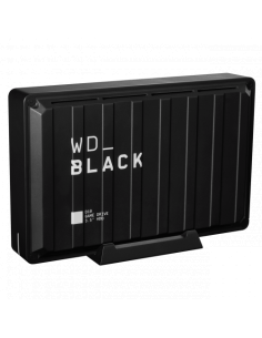 Western Digital D10 disco duro externo 8000 GB Negro, Blanco