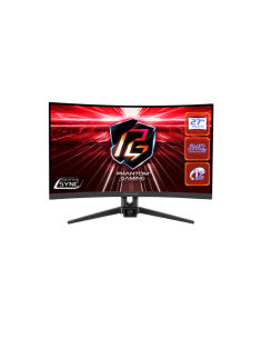 MONITOR ASROCK PG27F15RS1A,27",CURVO