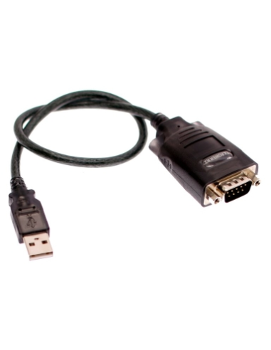 Ewent EW1116 cable de serie Negro 1,5 m USB 9 Sub-D