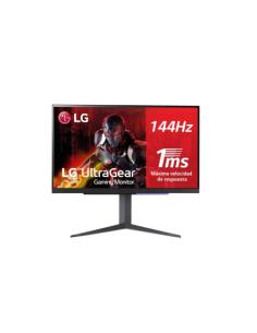 LG MONITOR (27GR93U-B) 27"/16:9/ULTRA GEAR GAMING/4K 3840 X 2160/IPS/1 MS/144 HZ/FREE SYNC/2X HDMI/DP/3X USB-A