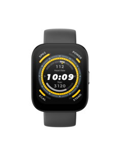 Amazfit Bip 5 4,85 cm (1.91") LCD 38 mm Digital 320 x 380 Pixeles Pantalla táctil Negro GPS (satélite)