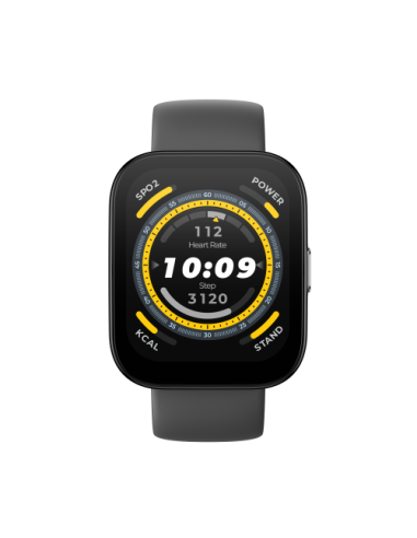 Amazfit Bip 5 4,85 cm (1.91") LCD 38 mm Digital 320 x 380 Pixeles Pantalla táctil Negro GPS (satélite)