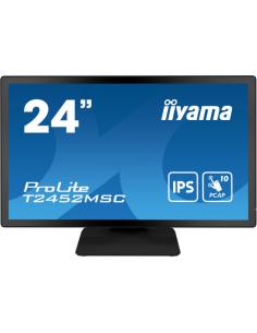 iiyama ProLite T2452MSC-B1 pantalla para PC 60,5 cm (23.8") 1920 x 1080 Pixeles Full HD LCD Pantalla táctil Multi-usuario Negro