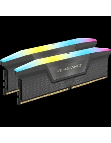 MEMORIA CORSAIR DDR5 64GB 2X32GB PC6000 VENGEANCE RGB CMH64GX5M2B6000Z30