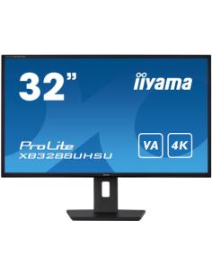 iiyama ProLite XB3288UHSU-B5 pantalla para PC 80 cm (31.5") 3840 x 2160 Pixeles 4K Ultra HD LCD Negro