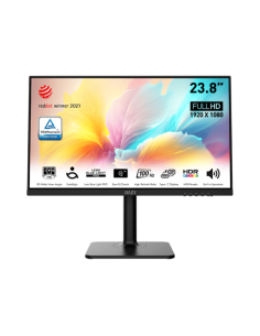 MSI MONITOR MODERN MD2412P. 23.8” (60CM). PLANO. IPS. 1920X1080 (FHD). 100HZ. NEGRO