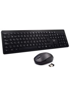 Ewent EW3256 teclado RF inalámbrico QWERTY Español Negro