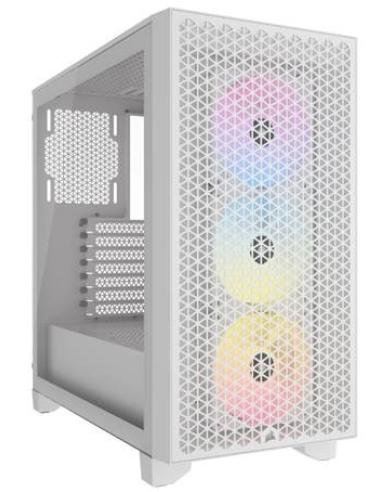 CAJA CORSAIR 3000D RGB AIRFLOW MID-TOWER BLANCA CC-9011256-WW