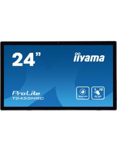 iiyama T2455MSC-B1 pantalla de señalización Pantalla plana para señalización digital 61 cm (24") LED 400 cd / m² Full HD Negro P