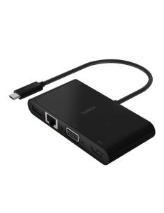 Belkin AVC004BTBK base para portátil y replicador de puertos USB 3.2 Gen 1 (3.1 Gen 1) Type-C Negro