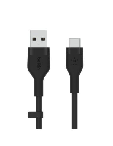 Belkin BOOST↑CHARGE Flex cable USB 3 m USB 2.0 USB A USB C Negro