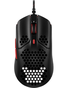 HyperX Ratón gaming Pulsefire Haste (negro-rojo)