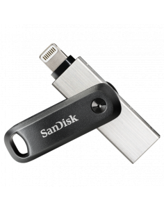 Sandisk SDIX60N-128G-GN6NE unidad flash USB 128 GB 3.2 Gen 1 (3.1 Gen 1) Gris, Plata