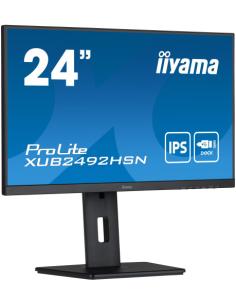 iiyama ProLite XUB2492HSN-B5 LED display 61 cm (24") 1920 x 1080 Pixeles Full HD Negro