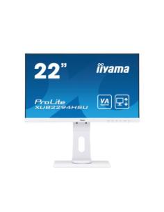 MONITOR IIYAMA 21,5" XUB2294HSU-W2, FHD, 75HZ, 4 MS, VGA, HDMI, DISPLAYPORT,ALT, REG ALT, GIRO, INCL