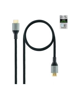 Nanocable Cable HDMI 2.1 Certificado ULTRA HIGH SPEED A/M-A/M, Negro, 3 m