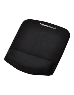 REPOSAMUÑECAS RATON PLUSHTOUCH NEGRO FELLOWES 9252003