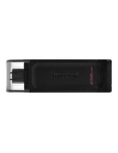 Kingston Technology 70 unidad flash USB 256 GB USB Tipo C 3.2 Gen 1 (3.1 Gen 1) Negro