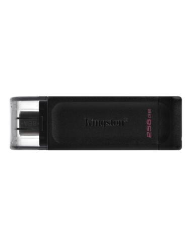 Kingston Technology 70 unidad flash USB 256 GB USB Tipo C 3.2 Gen 1 (3.1 Gen 1) Negro