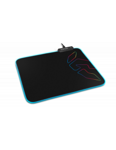 Krom Knout RGB Negro Alfombrilla de ratón para juegos