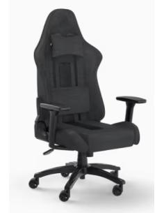 SILLA CORSAIR GAMING TC100 RELAXED FABRIC GRIS/NEGRA CF-9010052-WW