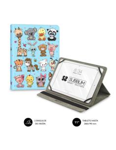 FUNDA TABLET UNIVERSAL TRENDY CASE ANIMALS 11"