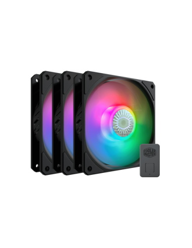 Cooler Master SickleFlow 120 ARGB Carcasa del ordenador Ventilador 12 cm Negro 3 pieza(s)