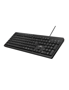 BLUESTORK SLIM MULTIMEDIA USB KEYBOARD - BLACK - SPANISH LAYOUT (BS-KB-MFIRST2/SP)