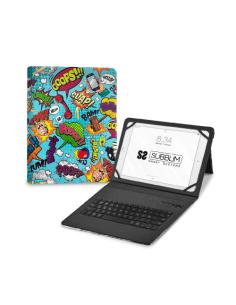 SUBBLIM Funda con Teclado Keytab Pro BT Trendy Comic