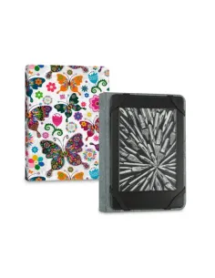 SUBBLIM Funda Libro Electrónico Clever Ebook Case 6" Mariposas