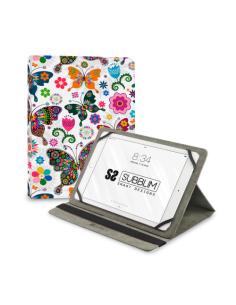 SUBBLIM Funda Tablet Universal TRENDY CASE MARIPOSAS 11"