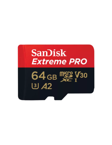 SanDisk Extreme PRO 64 GB MicroSDXC UHS-I Clase 10