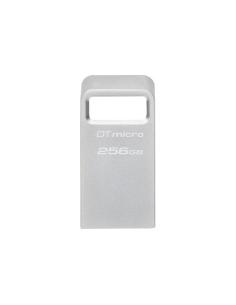 Kingston Technology DataTraveler Micro unidad flash USB 256 GB USB tipo A 3.2 Gen 1 (3.1 Gen 1) Plata