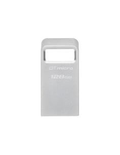 Kingston Technology DataTraveler Micro unidad flash USB 128 GB USB tipo A 3.2 Gen 1 (3.1 Gen 1) Plata