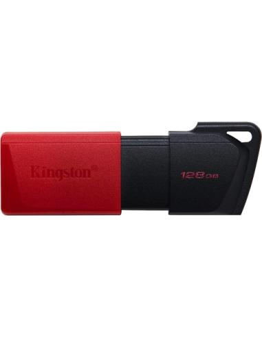 KINGSTON 128GB USB3.2 GEN1 DATATRAVELER EXODIA M (BLACK + RED)