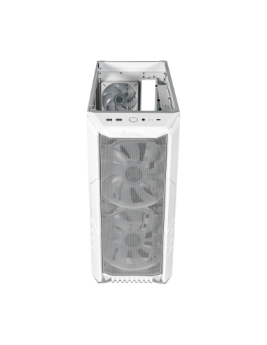 CAJA COOLER MASTER HAF500 E-ATX ARGB BLANCA CRISTAL TEMPLADO (H500-WGNN-S00)